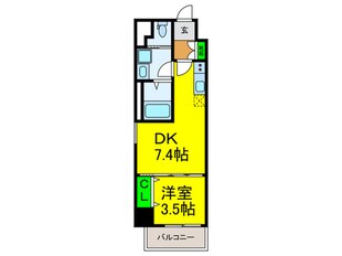 フウキレジデンス平野の物件間取画像